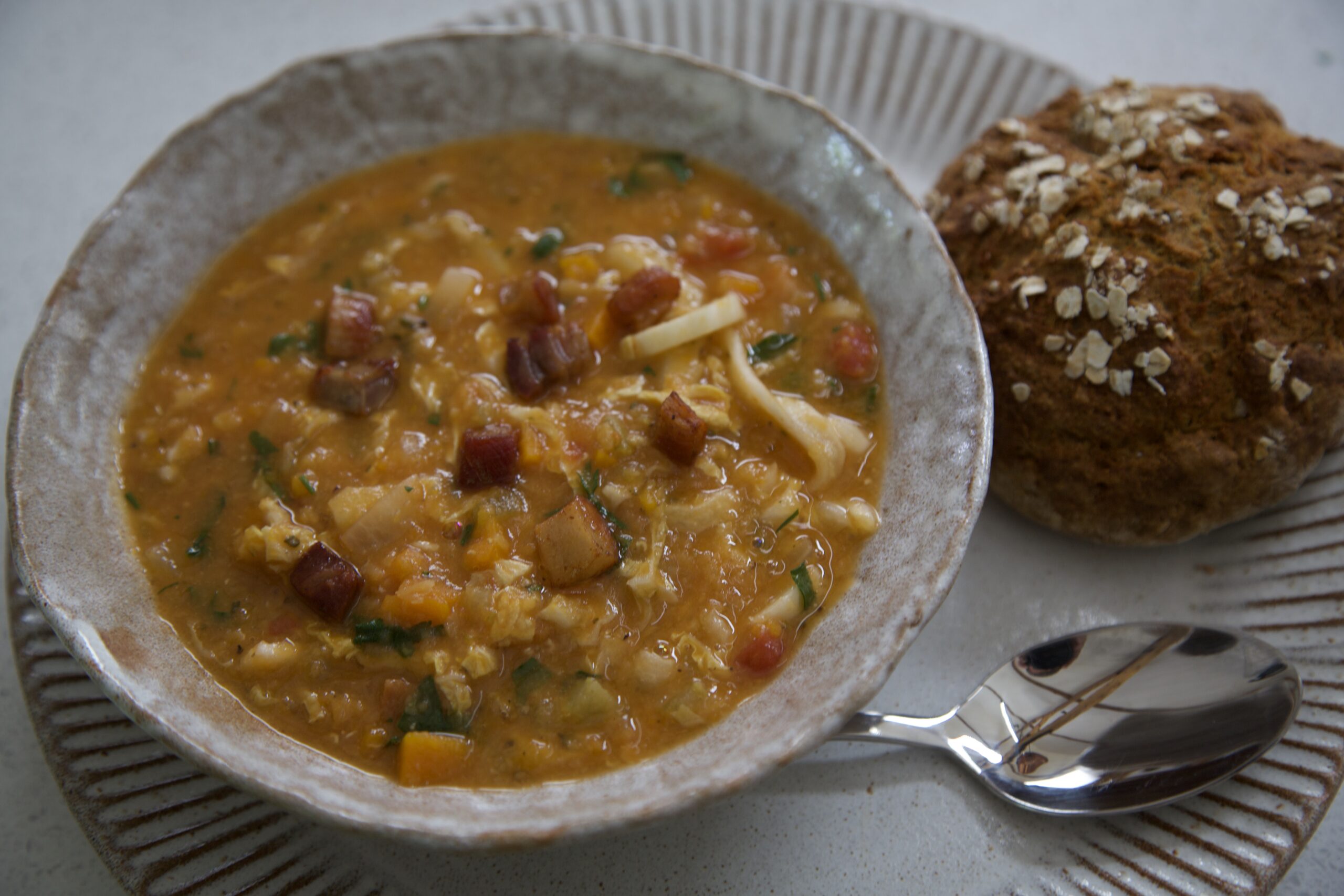 Poêle pour 3 à 4 personnes, préparation soupe et cuisson saine